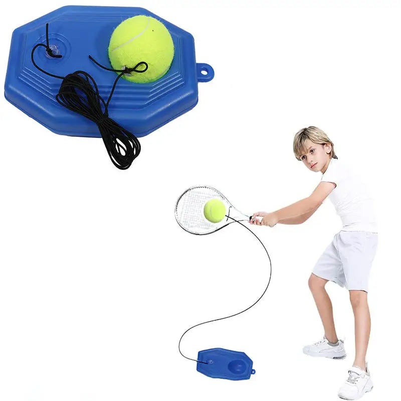 Tennis Training Ball Tennis Trainer Professional Training Primary Tool Exercise Self Study Rebound Ball Indoor Tennis Exercise